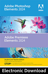 Adobe Photoshop Elements 2024 & Premiere Elements 2024 - Studenti e docenti