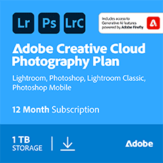 Adobe Creative Cloud Piano Fotografia