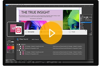 Conversione di file Adobe InDesign